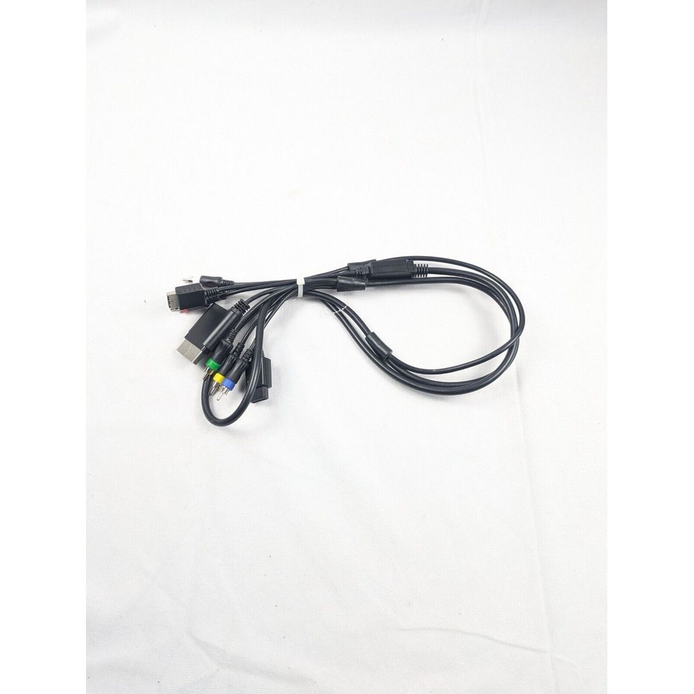 HD AV Cable For Xbox 360 PS1 PS2‎ PS3 Wii RCA Composite Video 6ft Universal
